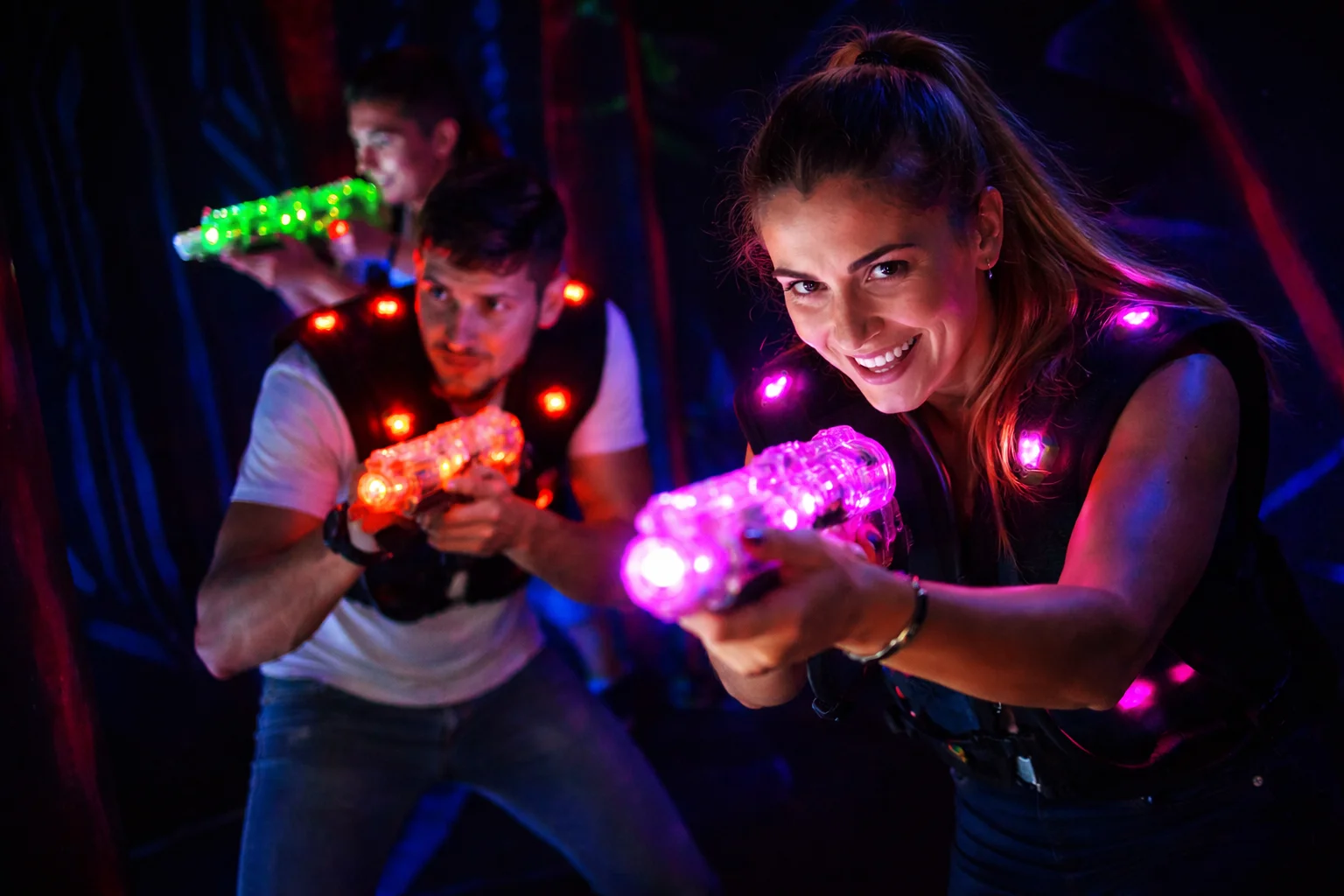 action game et laser game