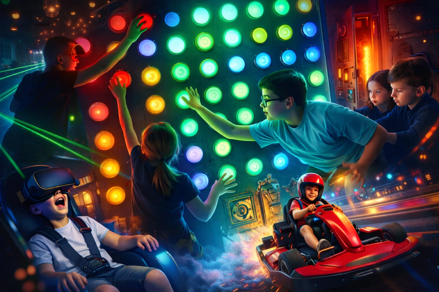 Pixel Rush – Action Game Interactif